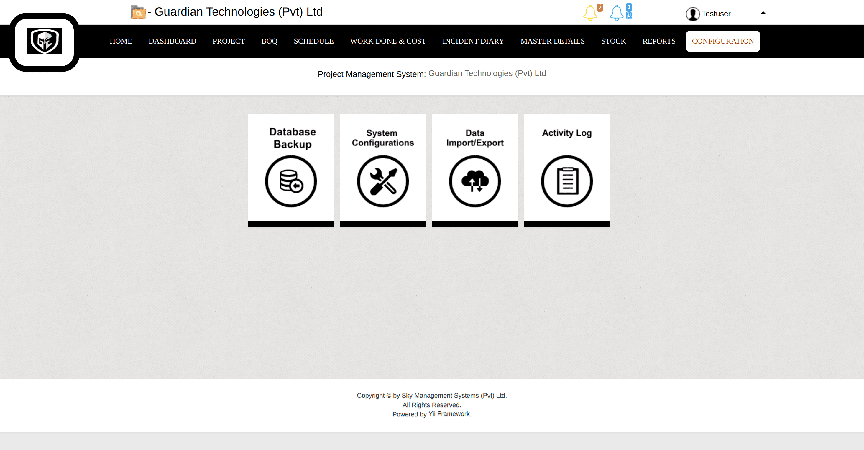 PMS Config
