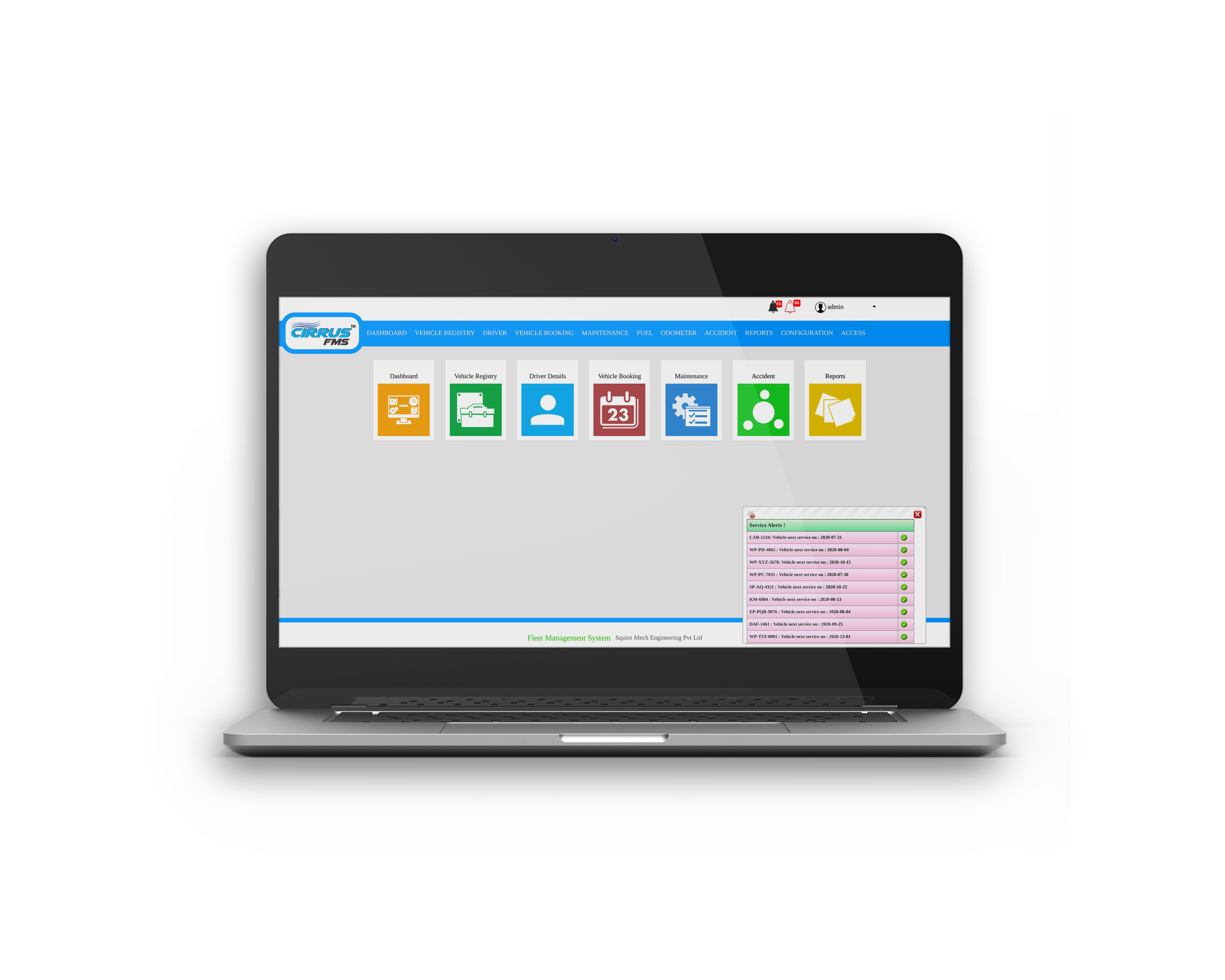 Fleet Management System (FMS)